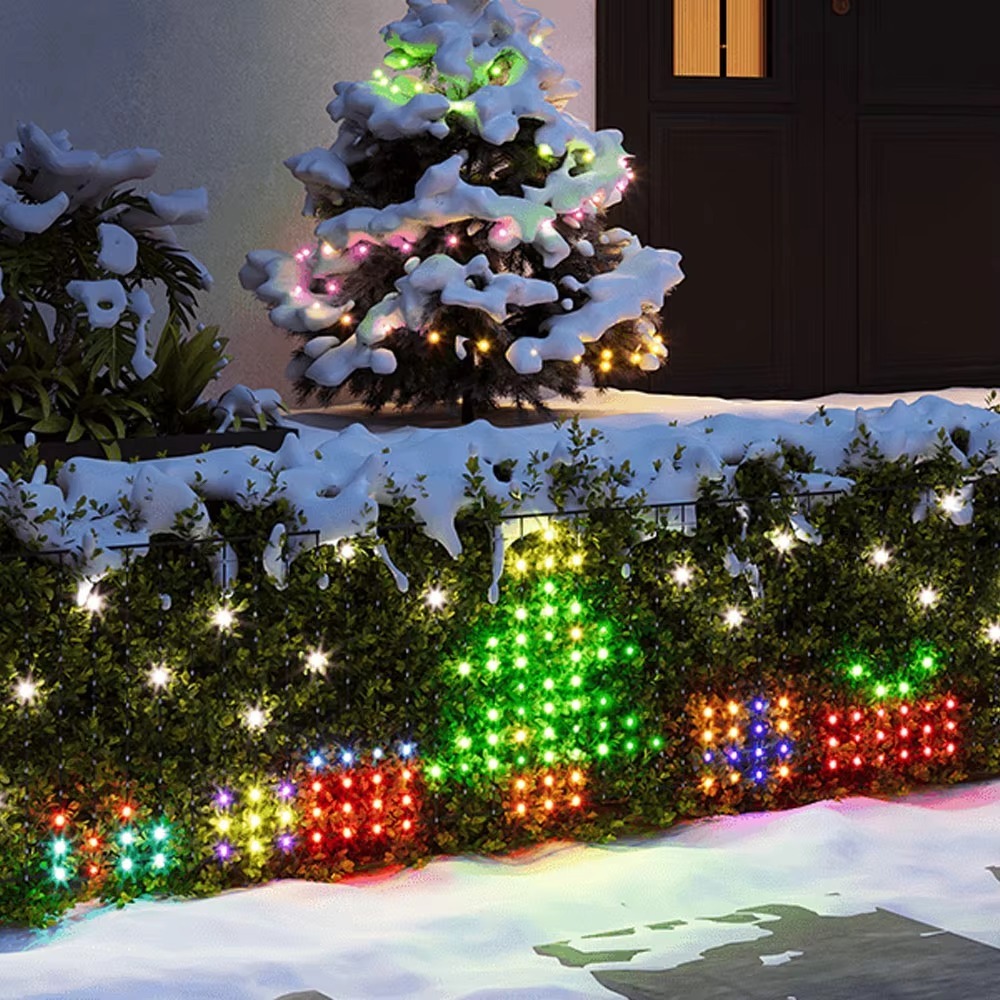 Lighting Christmas Decor - Novelty Christmas Net Lights Set Bluetooth