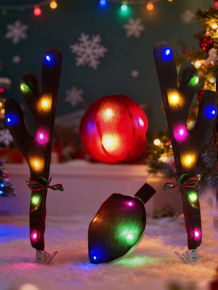 Car Antlers Light Up Reindeer  - огляд і ціна Up Lighting Decor