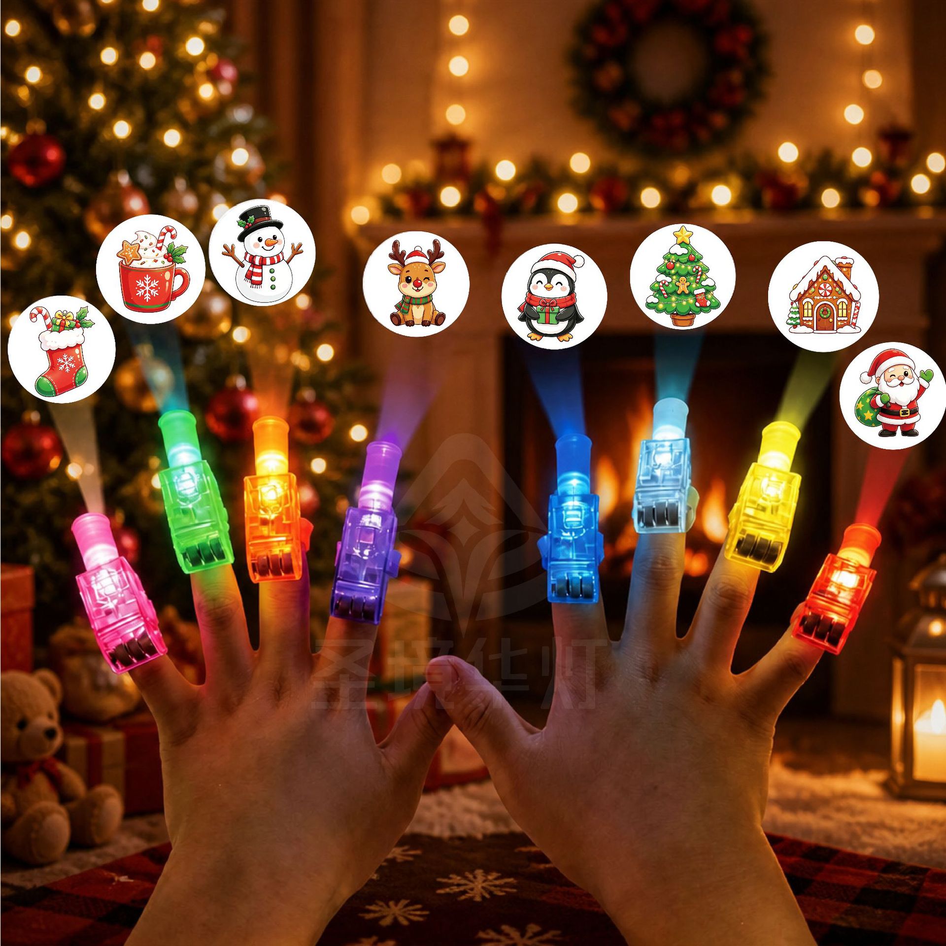 24pcs Christmas Projection Fin - огляд і ціна Lighting Christmas Decor