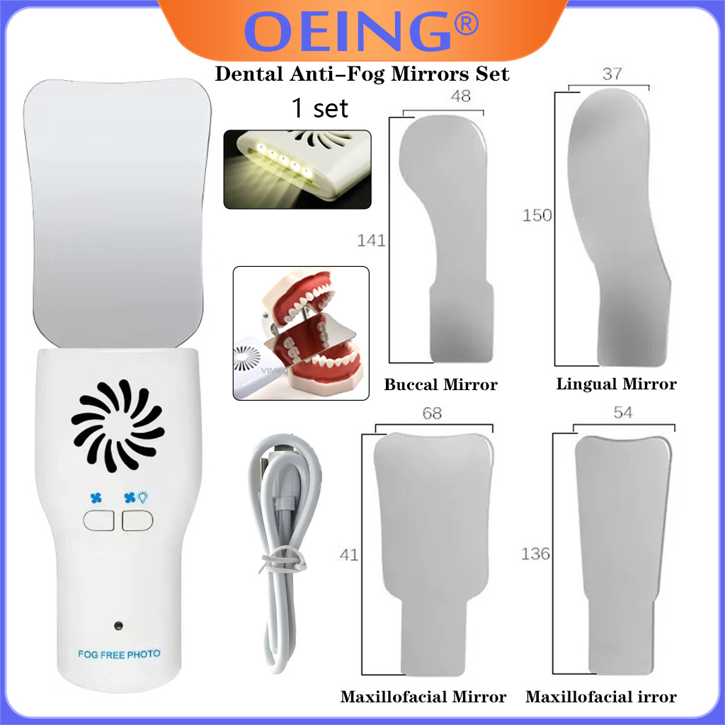 AG Dental Anti-Fog Mirrors Set - огляд і ціна Lighting Visual