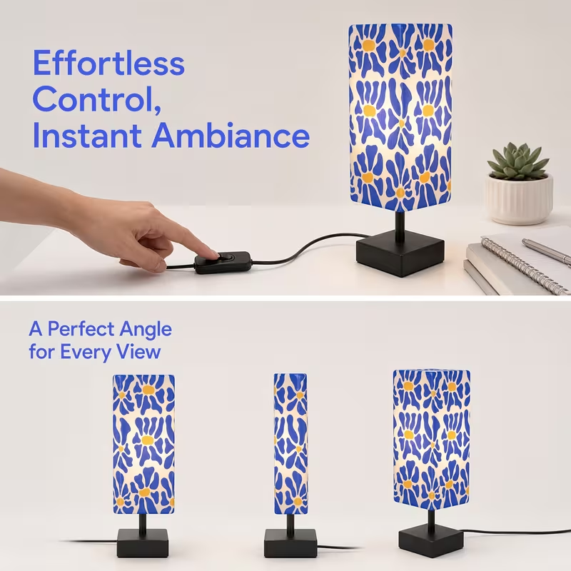 Modern Colorful Floral Table L - огляд і ціна Up Lighting Decor