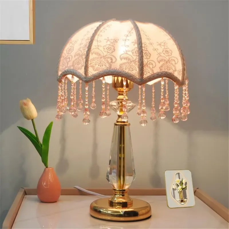 French Creative Crystal Table  - огляд і ціна Decor Lighting Lamps