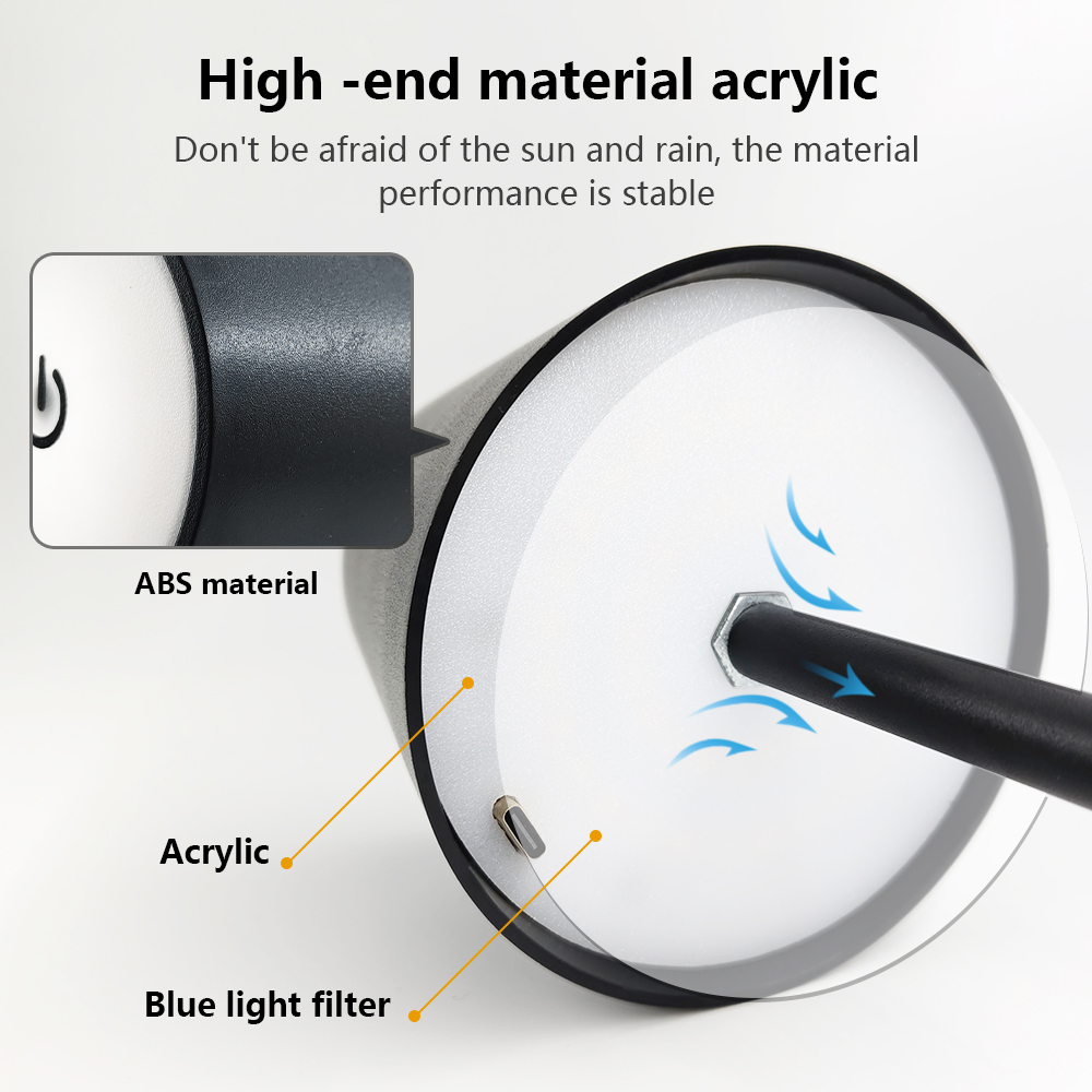 LED Rechargeable Desk Light Wi - огляд і ціна Up Lighting Decor